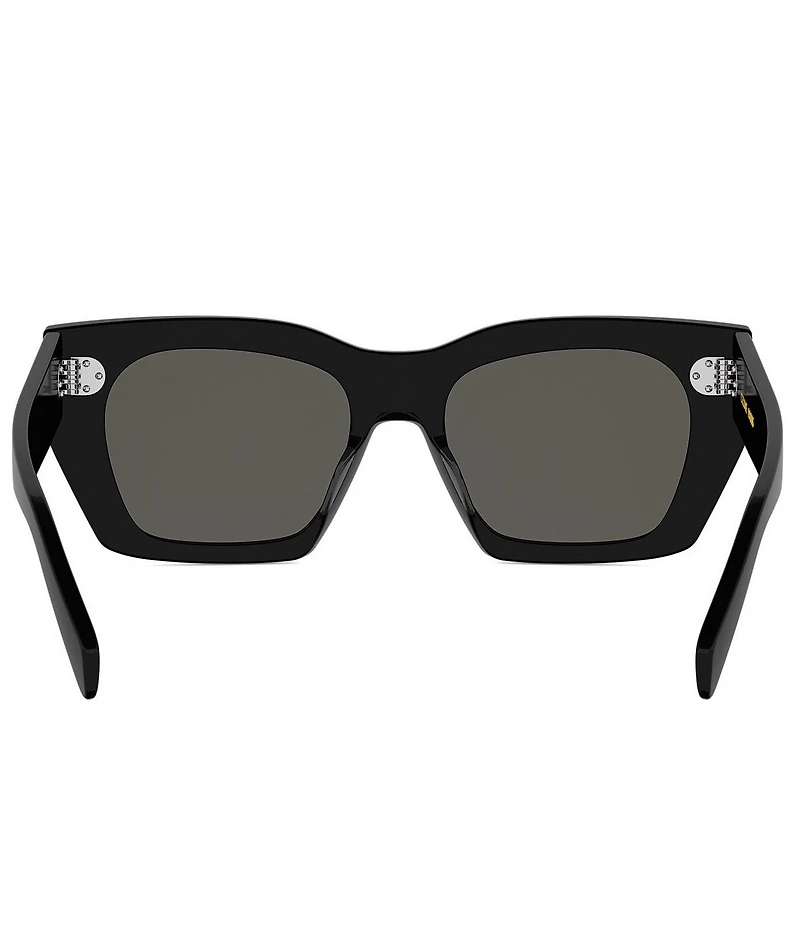 CELINE Women's CELINE 3 Dots 53mm Square Sunglasses