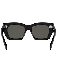 CELINE Women's CELINE 3 Dots 53mm Square Sunglasses