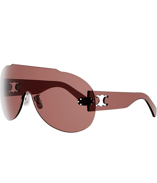 CELINE Women's CELINE DEFILE Shield Mask Sunglasses