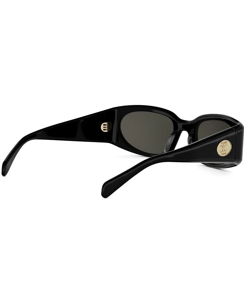 CELINE Women's Journey 57mm Rectangle Sunglasses