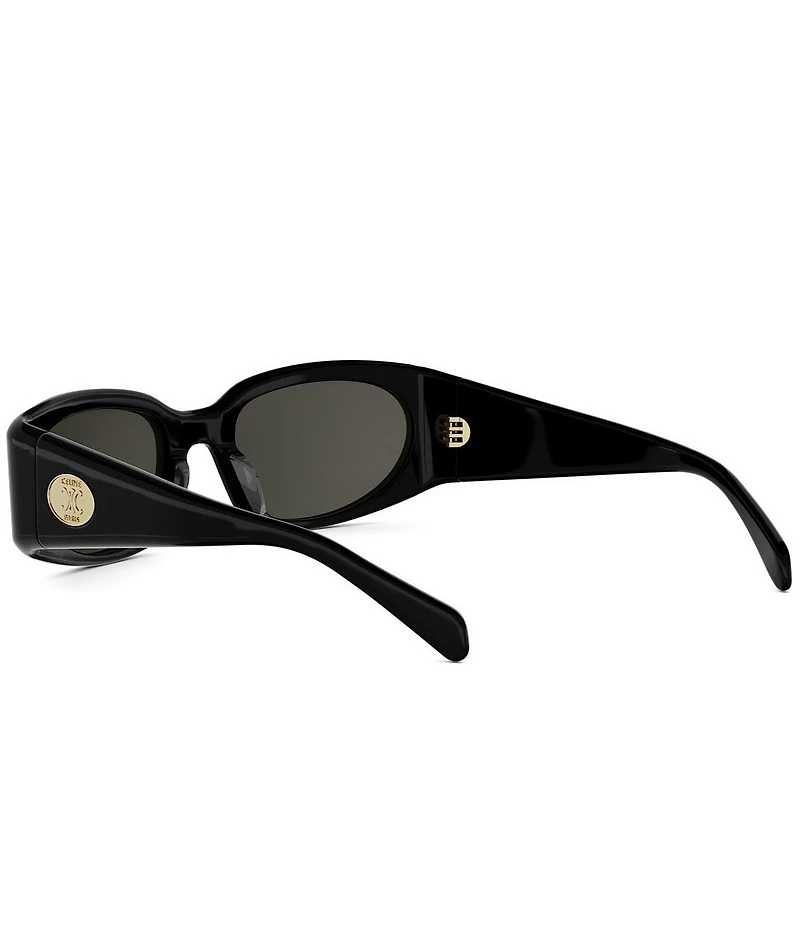 CELINE Women's Journey 57mm Rectangle Sunglasses