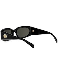 CELINE Women's Journey 57mm Rectangle Sunglasses