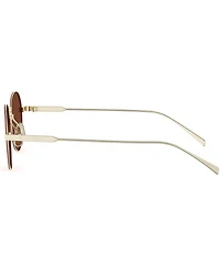 CELINE Women's Metal Frame 49mm Retro Round Sunglasses