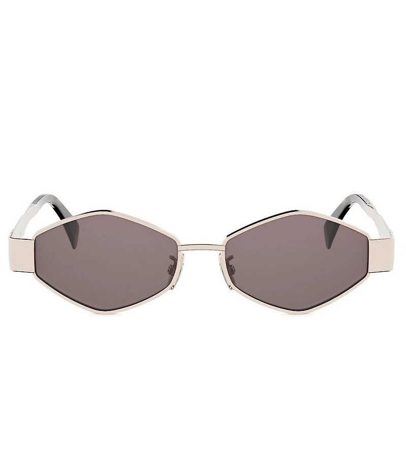CELINE Women's Metal Triomphe 54mm Geometric Sunglasses