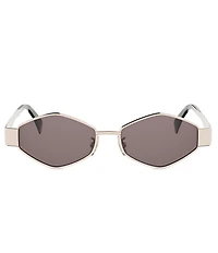 CELINE Women's Metal Triomphe 54mm Geometric Sunglasses