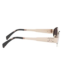 CELINE Women's Metal Triomphe 54mm Geometric Sunglasses