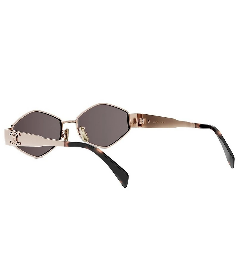 CELINE Women's Metal Triomphe 54mm Geometric Sunglasses