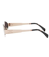 CELINE Women's Metal Triomphe 54mm Geometric Sunglasses