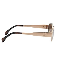 CELINE Women's Metal Triomphe 54mm Oval Sunglasses