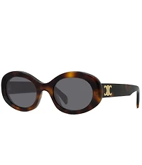 CELINE Women's Triomphe 52mm Oval Sunglasses