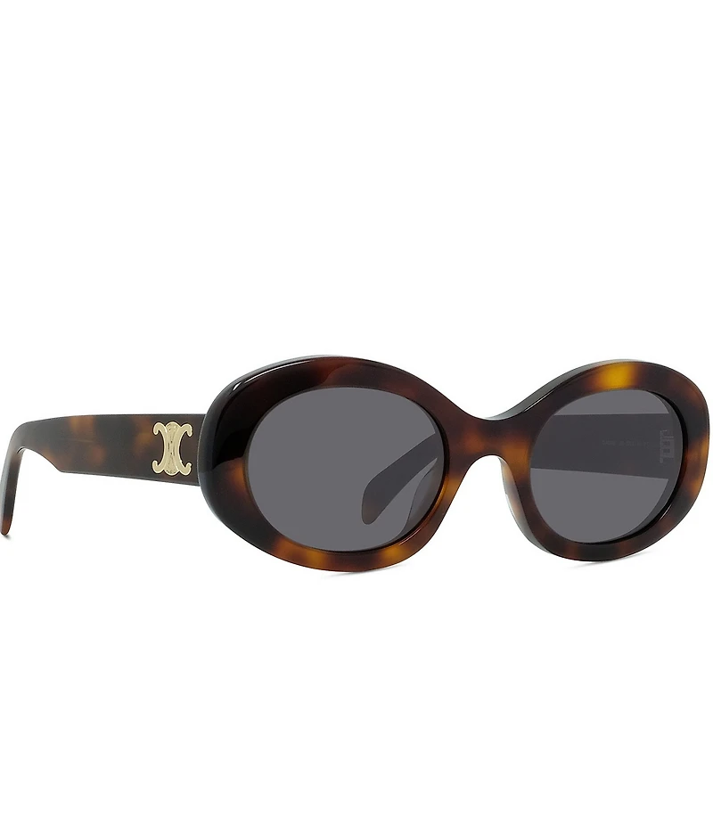 CELINE Women's Triomphe 52mm Oval Sunglasses