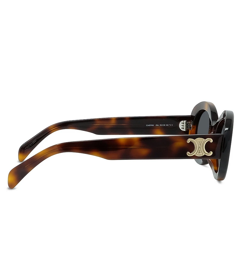 CELINE Women's Triomphe 52mm Oval Sunglasses