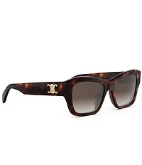 CELINE Women's Triomphe 54mm Gradient Butterfly Sunglasses