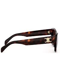 CELINE Women's Triomphe 54mm Gradient Butterfly Sunglasses
