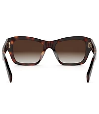CELINE Women's Triomphe 54mm Gradient Butterfly Sunglasses