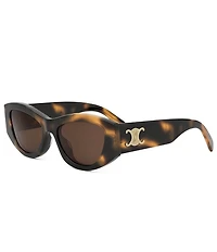 CELINE Women's Triomphe 55mm Cat Eye Sunglasses