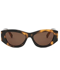 CELINE Women's Triomphe 55mm Cat Eye Sunglasses