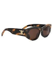 CELINE Women's Triomphe 55mm Cat Eye Sunglasses
