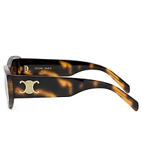 CELINE Women's Triomphe 55mm Cat Eye Sunglasses