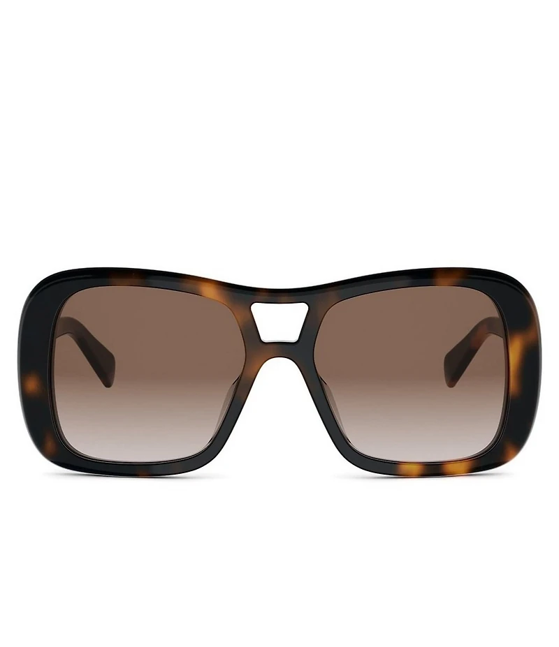 CELINE Women's Triomphe 55mm Navigator Sunglasses
