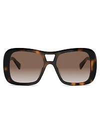CELINE Women's Triomphe 55mm Navigator Sunglasses