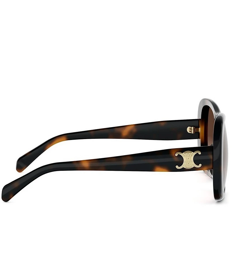 CELINE Women's Triomphe 55mm Navigator Sunglasses