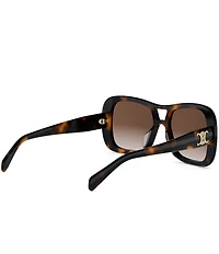 CELINE Women's Triomphe 55mm Navigator Sunglasses