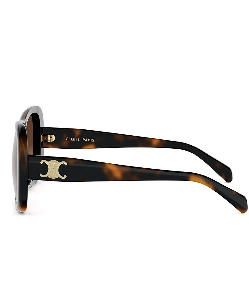 CELINE Women's Triomphe 55mm Navigator Sunglasses