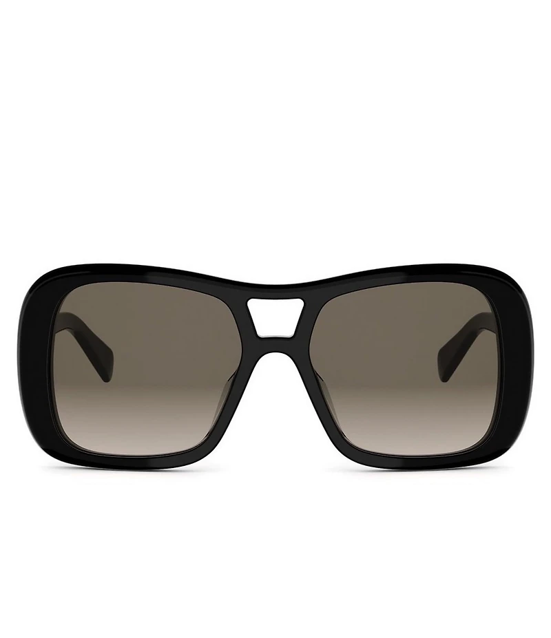 CELINE Women's Triomphe 55mm Navigator Sunglasses
