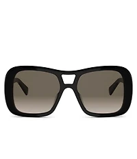 CELINE Women's Triomphe 55mm Navigator Sunglasses