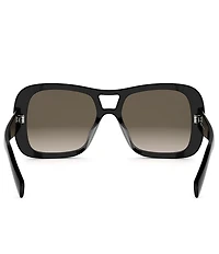 CELINE Women's Triomphe 55mm Navigator Sunglasses