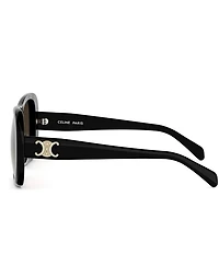 CELINE Women's Triomphe 55mm Navigator Sunglasses