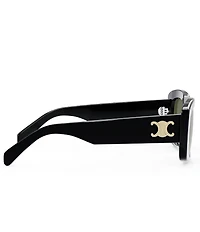 CELINE Women's Triomphe 55mm Rectangle Sunglasses
