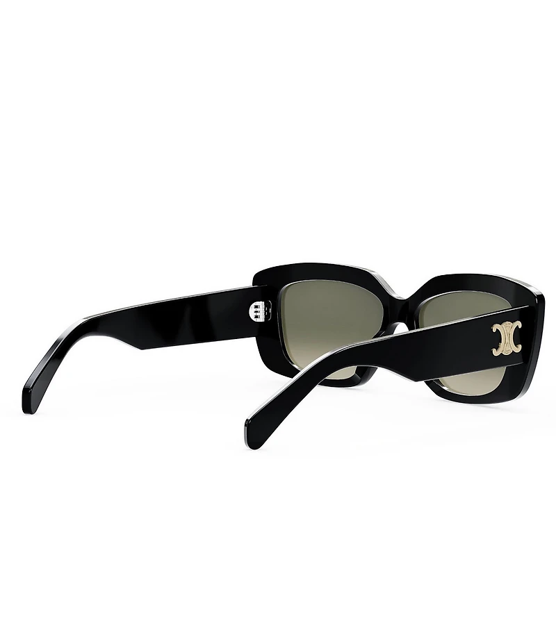CELINE Women's Triomphe 55mm Rectangle Sunglasses