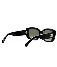 CELINE Women's Triomphe 55mm Rectangle Sunglasses
