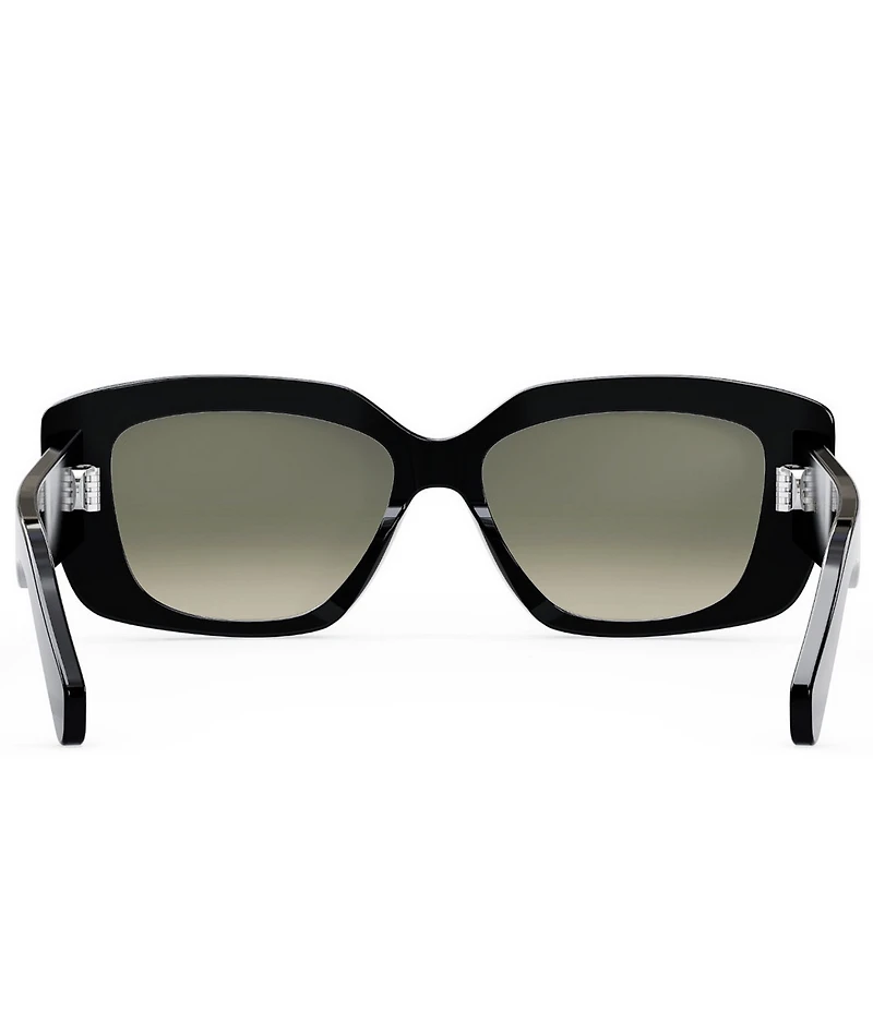 CELINE Women's Triomphe 55mm Rectangle Sunglasses