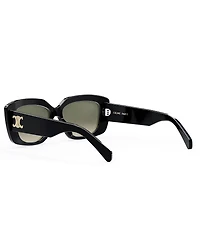 CELINE Women's Triomphe 55mm Rectangle Sunglasses