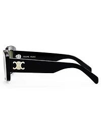 CELINE Women's Triomphe 55mm Rectangle Sunglasses