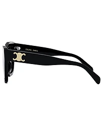 CELINE Women's Triomphe 55mm Square Sunglasses
