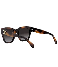 CELINE Women's Triomphe 55mm Square Sunglasses