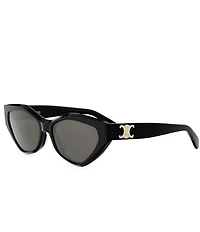 CELINE Women's Triomphe 56mm Cat Eye Sunglasses