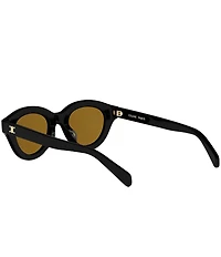 CELINE Women's Triomphe Mini 47mm Round Sunglasses