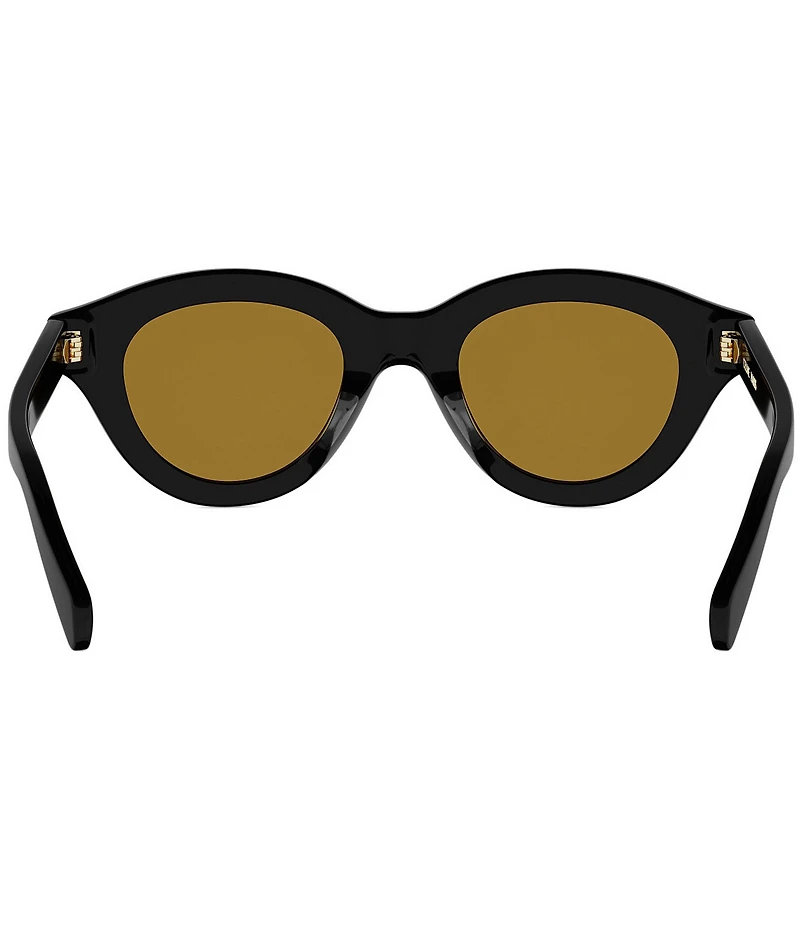 CELINE Women's Triomphe Mini 47mm Round Sunglasses