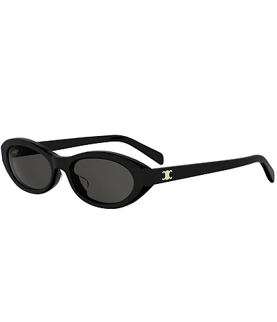 CELINE Women's Triomphe Mini 54mm Oval Sunglasses