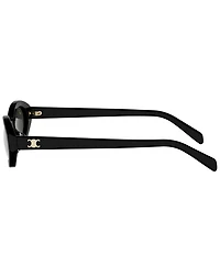 CELINE Women's Triomphe Mini 54mm Oval Sunglasses
