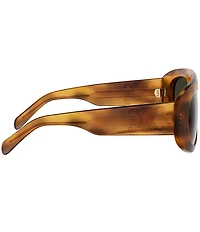 CELINE Women's Triomphe Stamp 57mm Gradient Aviator Sunglasses