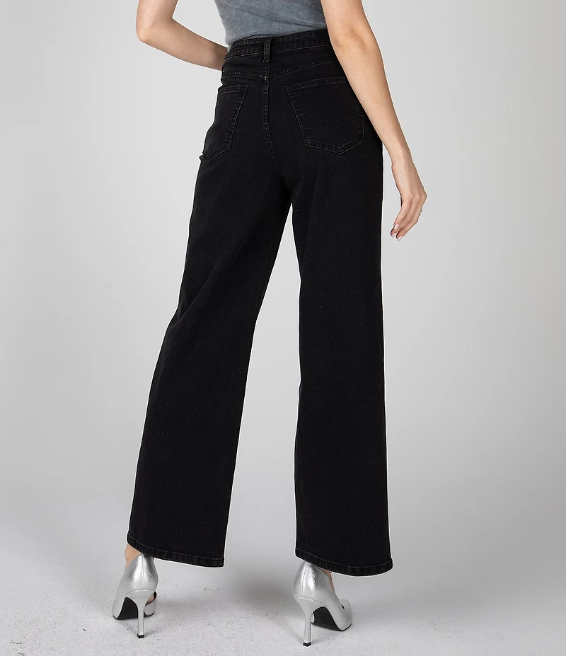 Ceros Jeans Super High Rise Wide Leg Jeans