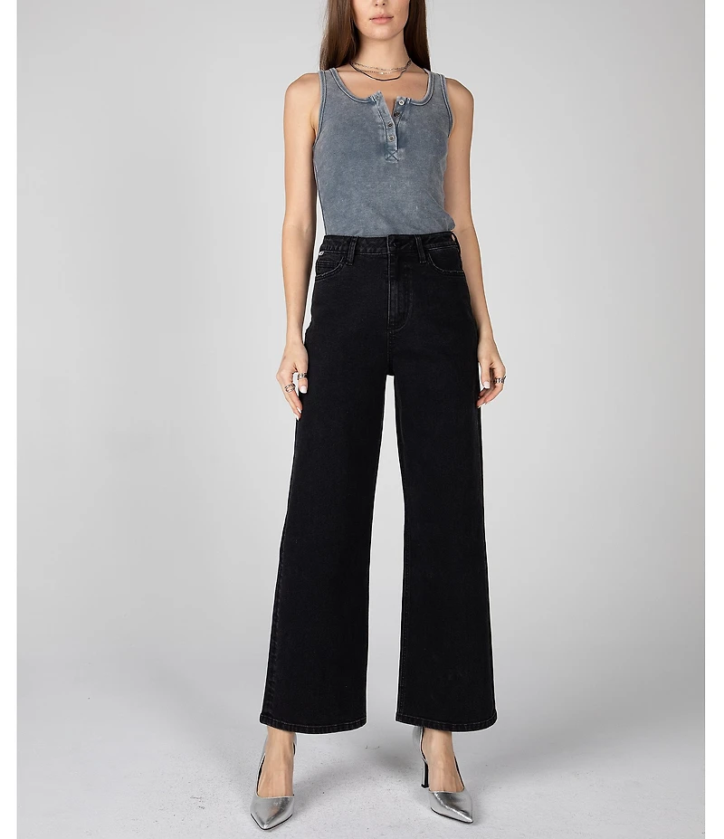 Ceros Jeans Super High Rise Wide Leg Jeans
