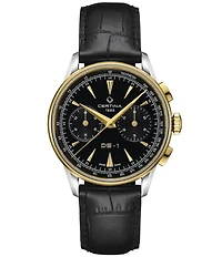 Certina Men's DS-1 Automatic Leather Strap Watch