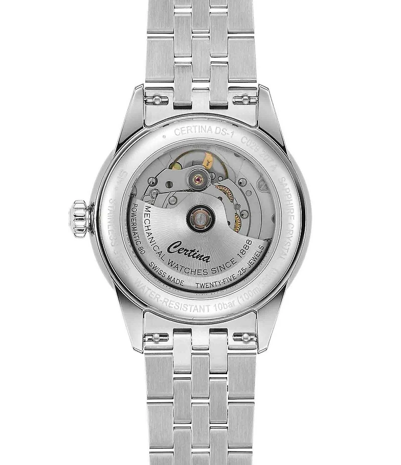 Certina Men's DS- Automatic Stainless Steel Bracelet Watch